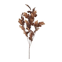 Artificial Red Leaves Stem
