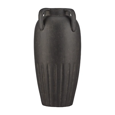 Ceramic Urn Floor Vase with Handles