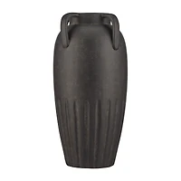Ceramic Urn Floor Vase with Handles