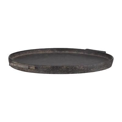 Antique Brown Ceramic Tray