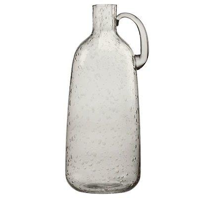 Bubble Glass Bottle Table Vase