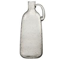 Bubble Glass Bottle Table Vase