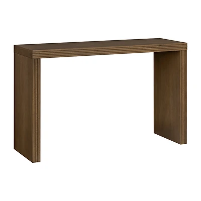 Wood Veneer Console Table