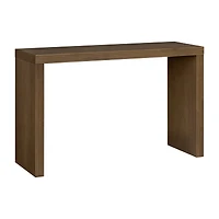 Wood Veneer Console Table