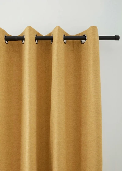 Ochre Dion Blackout Curtain
