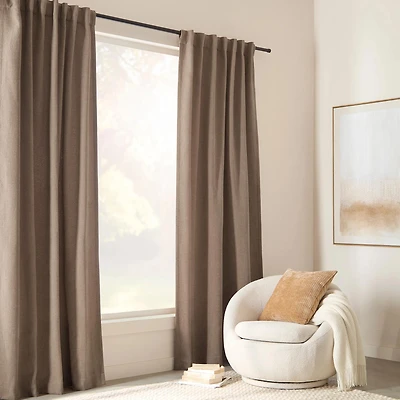 Taupe Indie Panel Curtain