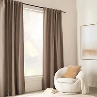 Taupe Indie Panel Curtain