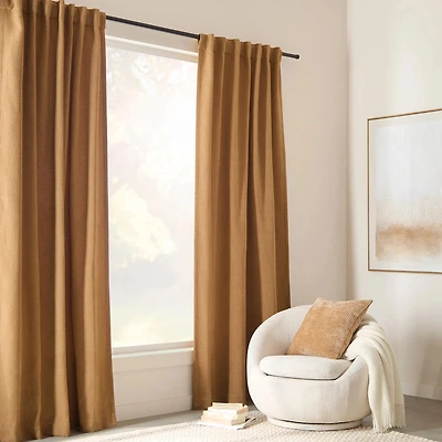 Ochre Indie Panel Curtain