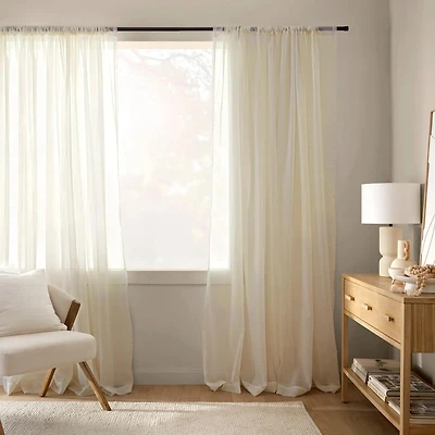 Rod Pocket Sheer Curtain