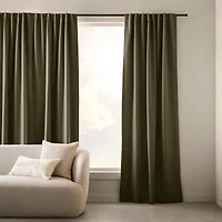 Dark Green Maika Blackout Curtain