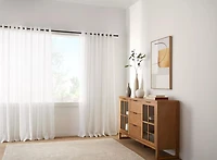 Ivory Kacha Sheer Curtain