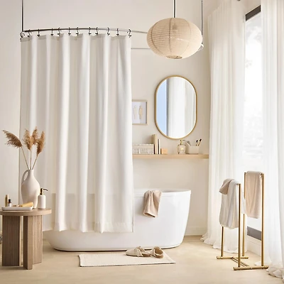 Ribby Shower Curtain