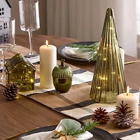 LED Glass Decorative Tree