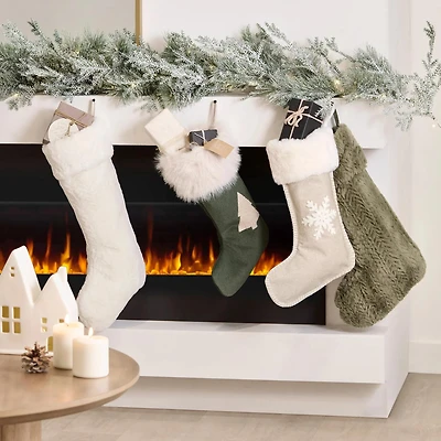 Coline Fur Xmas Stocking