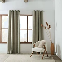 Olive Tajo Panel Curtain