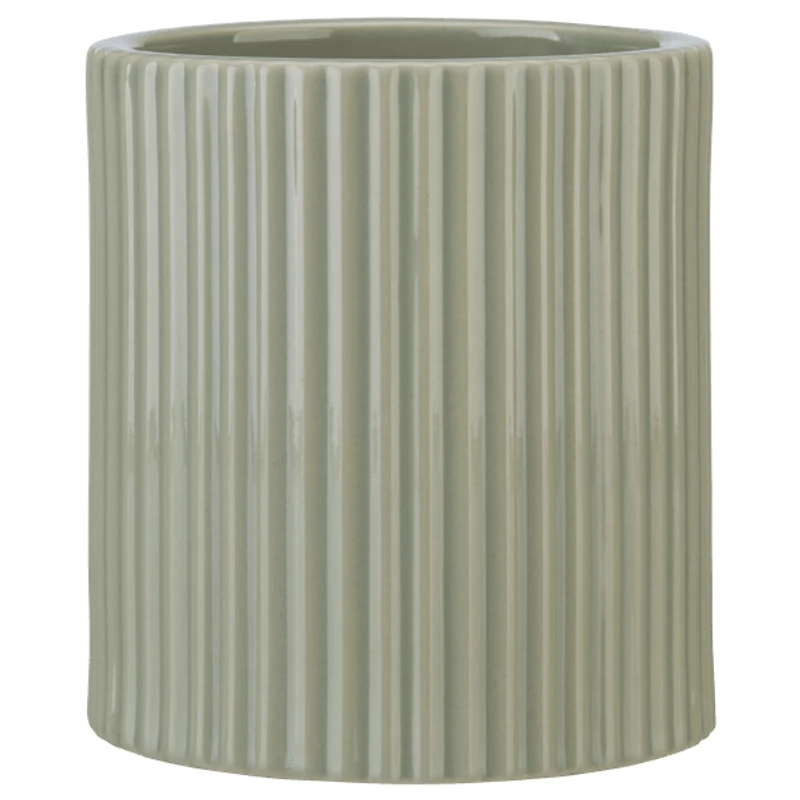 Ribbed Utensil Jar