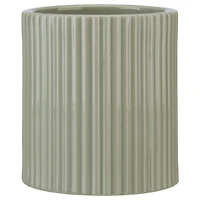 Ribbed Utensil Jar