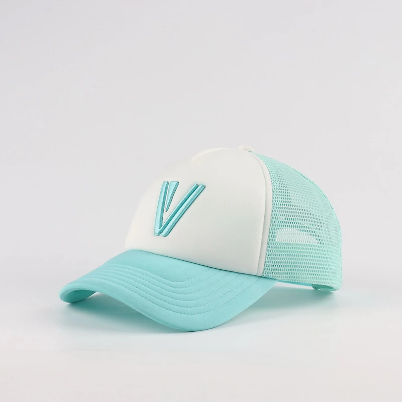 Light Blue ValentinoValentin Trucker Cap