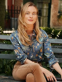 Lois Shirt Jungle Tableau