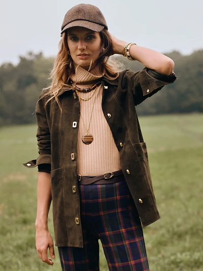 Kavya Suede Jacket