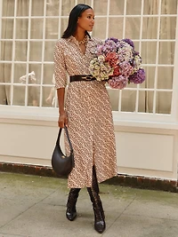 Freda Dress Cosmic Waves