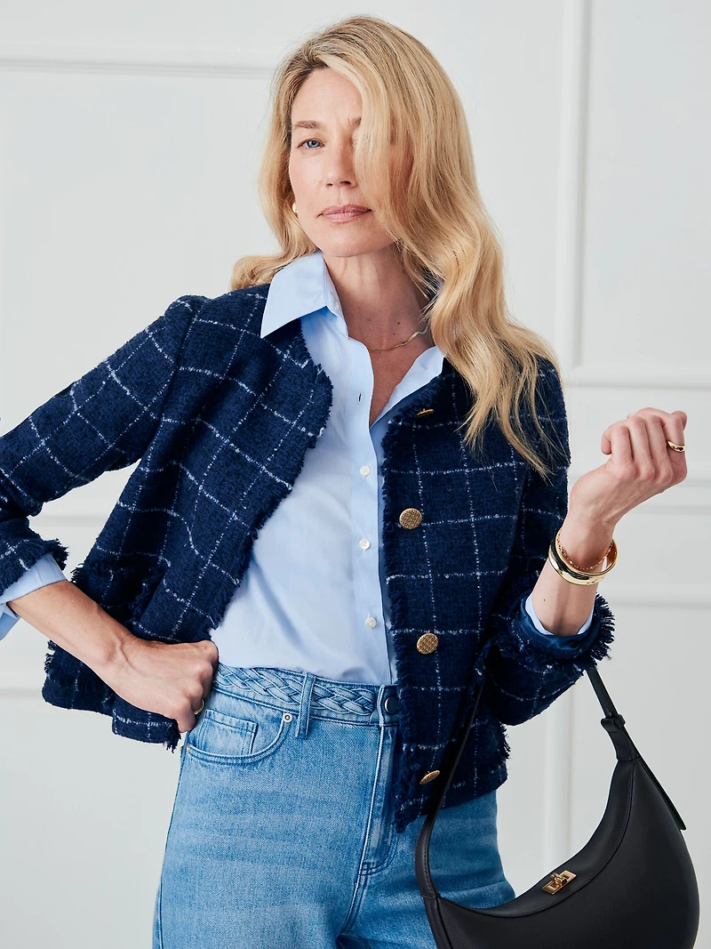 Abigail Jacket Window Pane