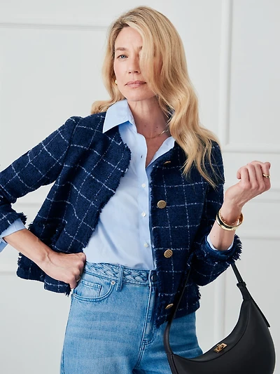 Abigail Jacket Window Pane