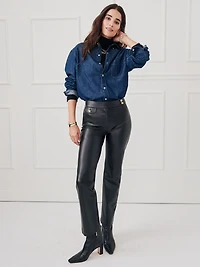 Anisa Vegan Leather Pants