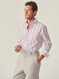 Club Classic Fit Shirt Garden Stripe: J.McL x Thomas Mason