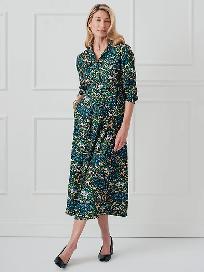 Freda Dress Savanna Blooms