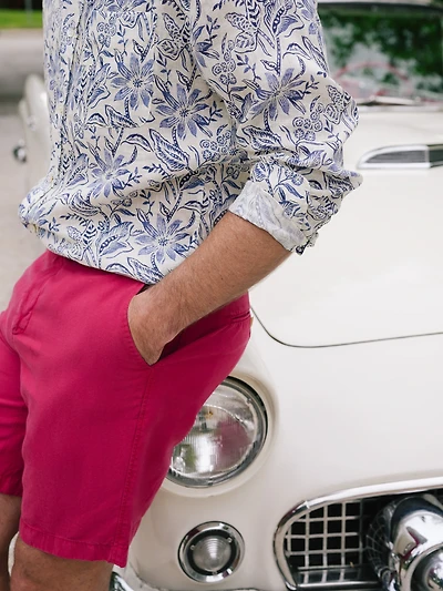 Oliver 9" Shorts Italian Summer Twill