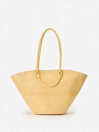 Lena Grasscloth Tote