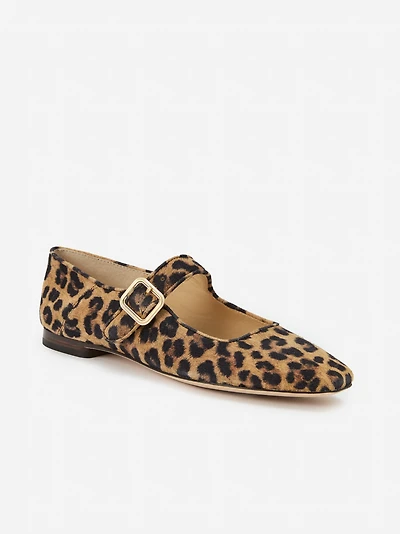 Macayle Mary Jane Flats Leopard