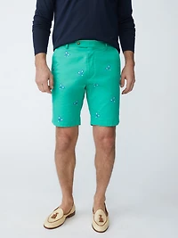 Oliver 9" Embroidered Shorts Tennis Racket