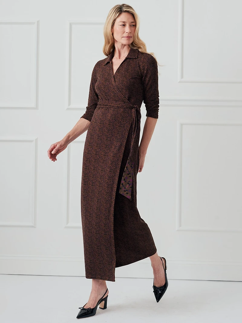 Ruthie Reversible Dress Block Party Paisley