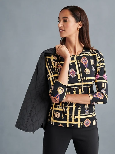 Signature Tee Belted Majesty