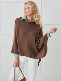 Saanvi Cashmere Poncho