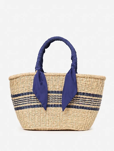 Sonny Raffia Beach Tote: J.McL x Robin Piccone