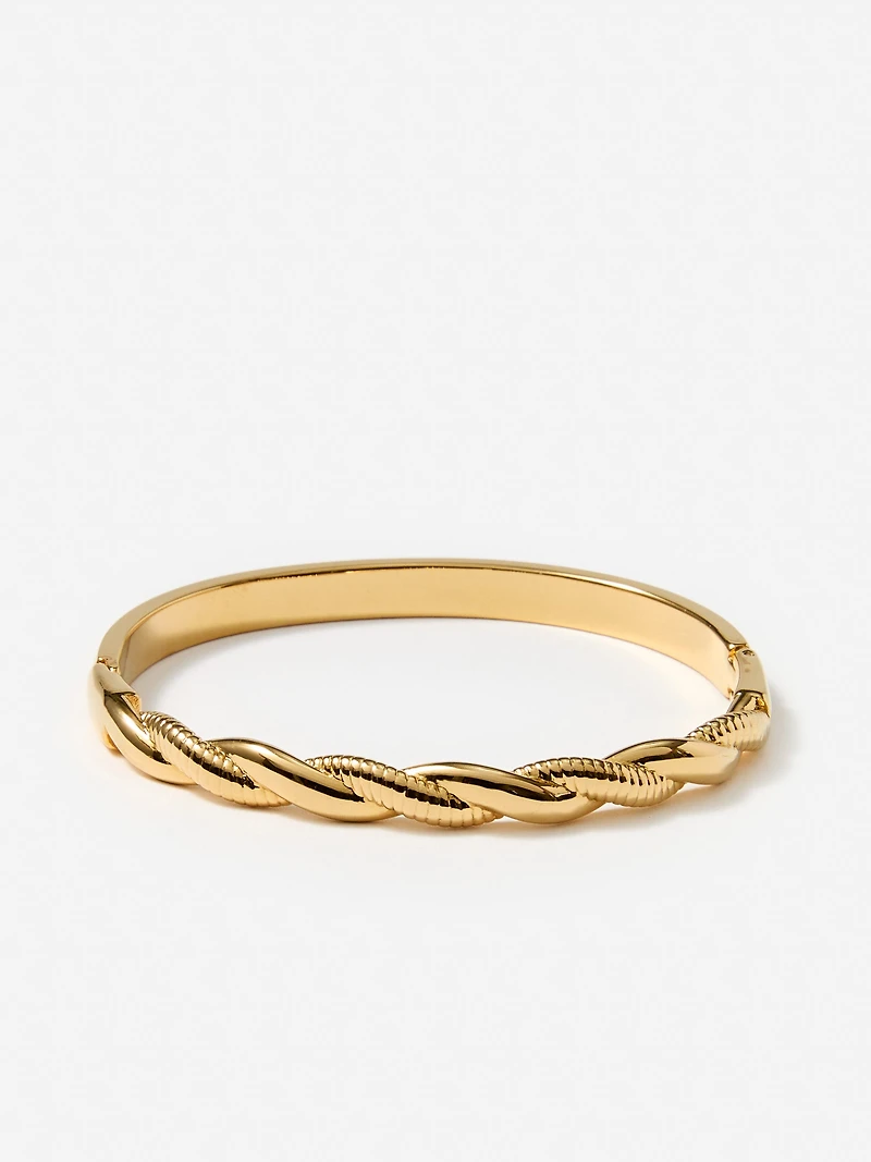 Twist Hinged Bangle
