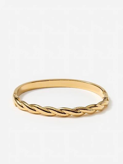 Twist Hinged Bangle