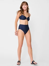 Wailea Bikini Bottom Ocean Wave Jacquard