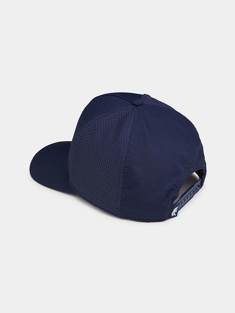 Diamond 5 Panel Cap in Navy