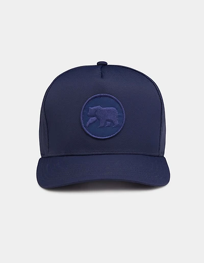 Diamond 5 Panel Cap in Navy