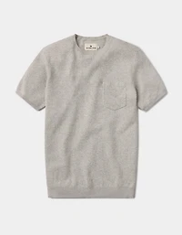 Waffle Knit Sweater Tee