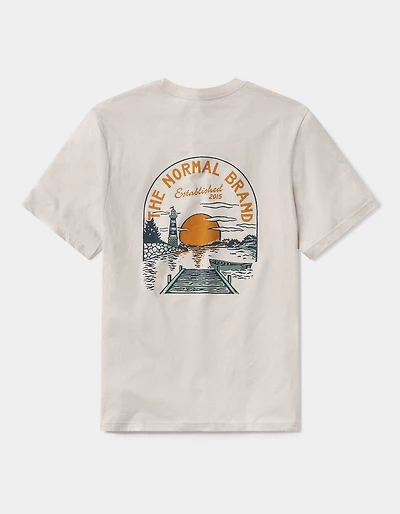 Dockside Tee Sand