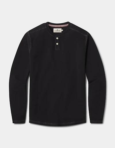 Puremeso Two Button Henley