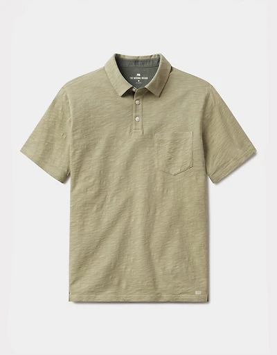 Vintage Slub Pocket Polo