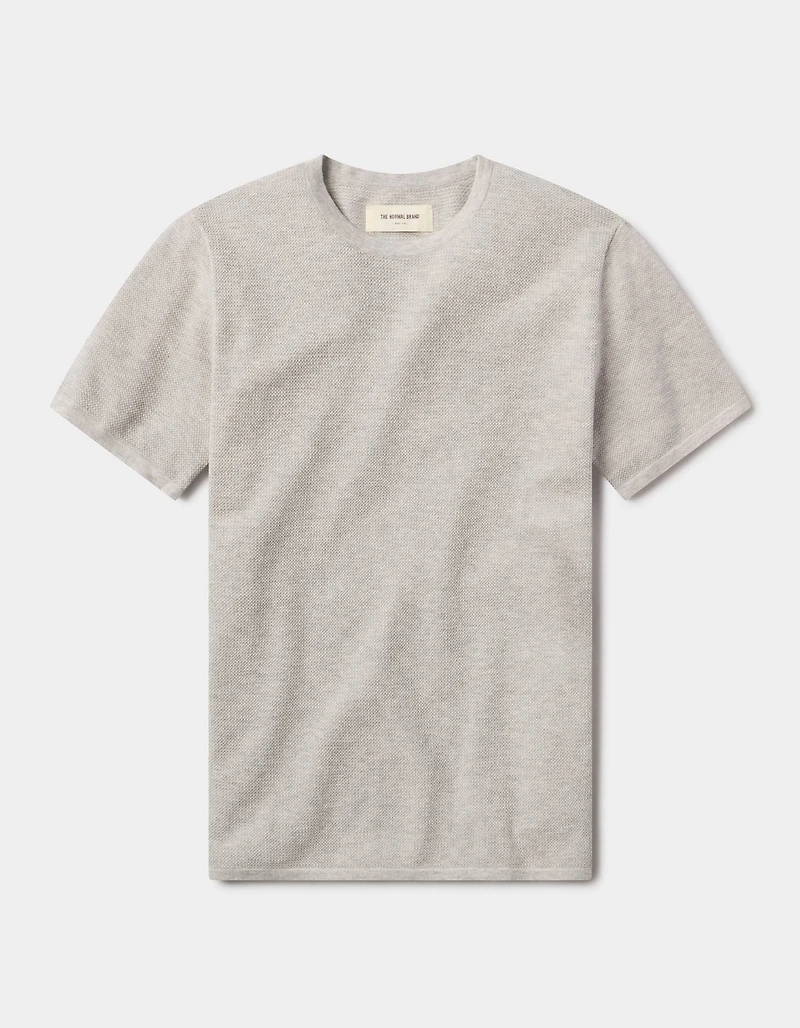 Driftknit Sweater Tee Stone