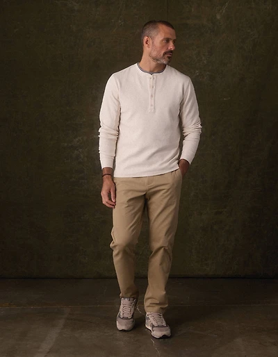Normal Stretch Straight Chino Dark Khaki