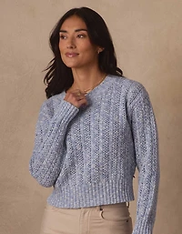 Elise Crewneck Sweater Sky